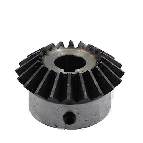 1 pc Helical Bevel Gear, 1.5M, 20T, 90° Meshing Angle, 8/10/12/14/15 mm Bore, Module 2, Miter Worm (1.5M, 30T, 14 mm Bore)