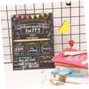 15-Piece Wooden Double-Sided First-Day School Signs for Kids view 3