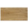 Dining Table, 115 x 55 x 76 cm, Solid Mango Wood and Steel view 4