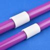 2-Pack White Straight PVC Connectors for Garden Irrigation, 1/2- to 1.5-Inch Male/Female Threads to 20/25/32/40/50 mm, Style D, 20 mm view 3
