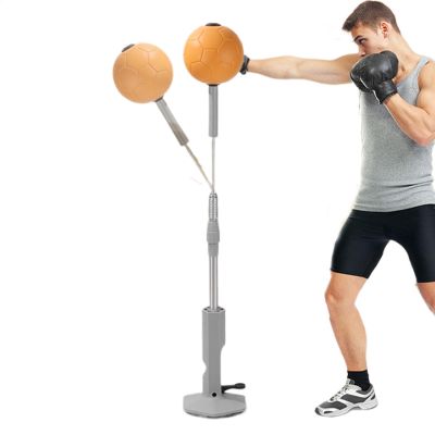 Speed Punching Bag, Reflex Bag with Stand and Adjustable Height