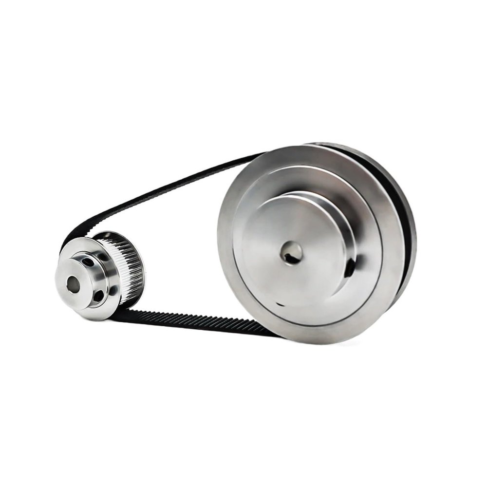 1 Set 20T/60T HTD3M Timing Pulley Kit, 1:3 Reduction, 10 mm Belt Width