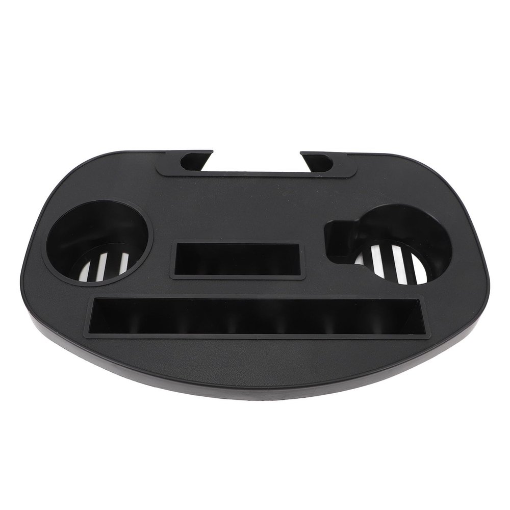Large-Capacity Lounge Chair Cup Holder, ABS Chair Side Table for Phones, Snacks and Drinks