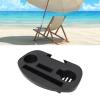 Large-Capacity Lounge Chair Cup Holder, ABS Chair Side Table for Phones, Snacks and Drinks view 4
