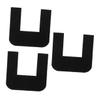 iplusmile 3-Piece U-Shaped Toilet Mat Set, Non-Slip and Absorbent Bathroom Floor Mats for Urinals view 1