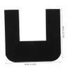 iplusmile 3-Piece U-Shaped Toilet Mat Set, Non-Slip and Absorbent Bathroom Floor Mats for Urinals view 4