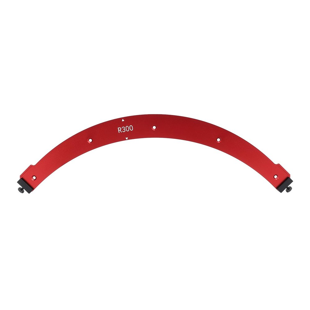 Inner and Outer Corner Radius Template R300, Large Arc, Aluminum Alloy