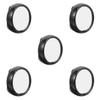 MOLUCKFU 5-Pack Adjustable Computer Rearview Mirrors with Magnification view 1