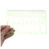 Plastic Geometric Drawing Stencils, 9-Piece Set for Children view 3