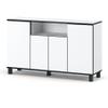 MRBLS_HOME Scandinavian Sideboard, 140 x 80 x 35 cm, Matte White view 1