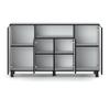 MRBLS_HOME Scandinavian Sideboard, 140 x 80 x 35 cm, Matte White view 4