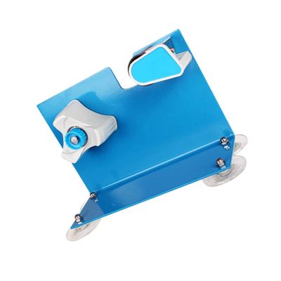 Happyyami Blue Desktop Tape Cutter, Iron and Plastic, Safe Cutting and Efficient Dispensing for School and Office