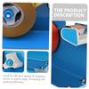 Happyyami Blue Desktop Tape Cutter, Iron and Plastic, Safe Cutting and Efficient Dispensing for School and Office view 4