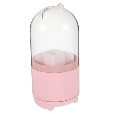 KAILIKETIY Rotating Makeup Brush Organizer, PP, Multiple Compartments