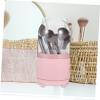 KAILIKETIY Rotating Makeup Brush Organizer, PP, Multiple Compartments view 4