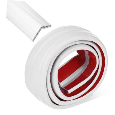 Alipis Self-Adhesive White Plastic Edge Protector for Tables and Walls