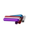 5 Purple M2 x 22 mm Aluminum Hex Coupling Nuts view 3