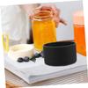 Black Non-Slip Silicone Sleeve for Glass Cups and Water Bottles view 4