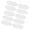 Beavorty Disposable Haircut Face Shields, 50 Count, White PET, for Bang Trims view 1