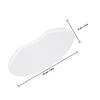 Beavorty Disposable Haircut Face Shields, 50 Count, White PET, for Bang Trims view 2