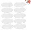 Beavorty Disposable Haircut Face Shields, 50 Count, White PET, for Bang Trims view 4
