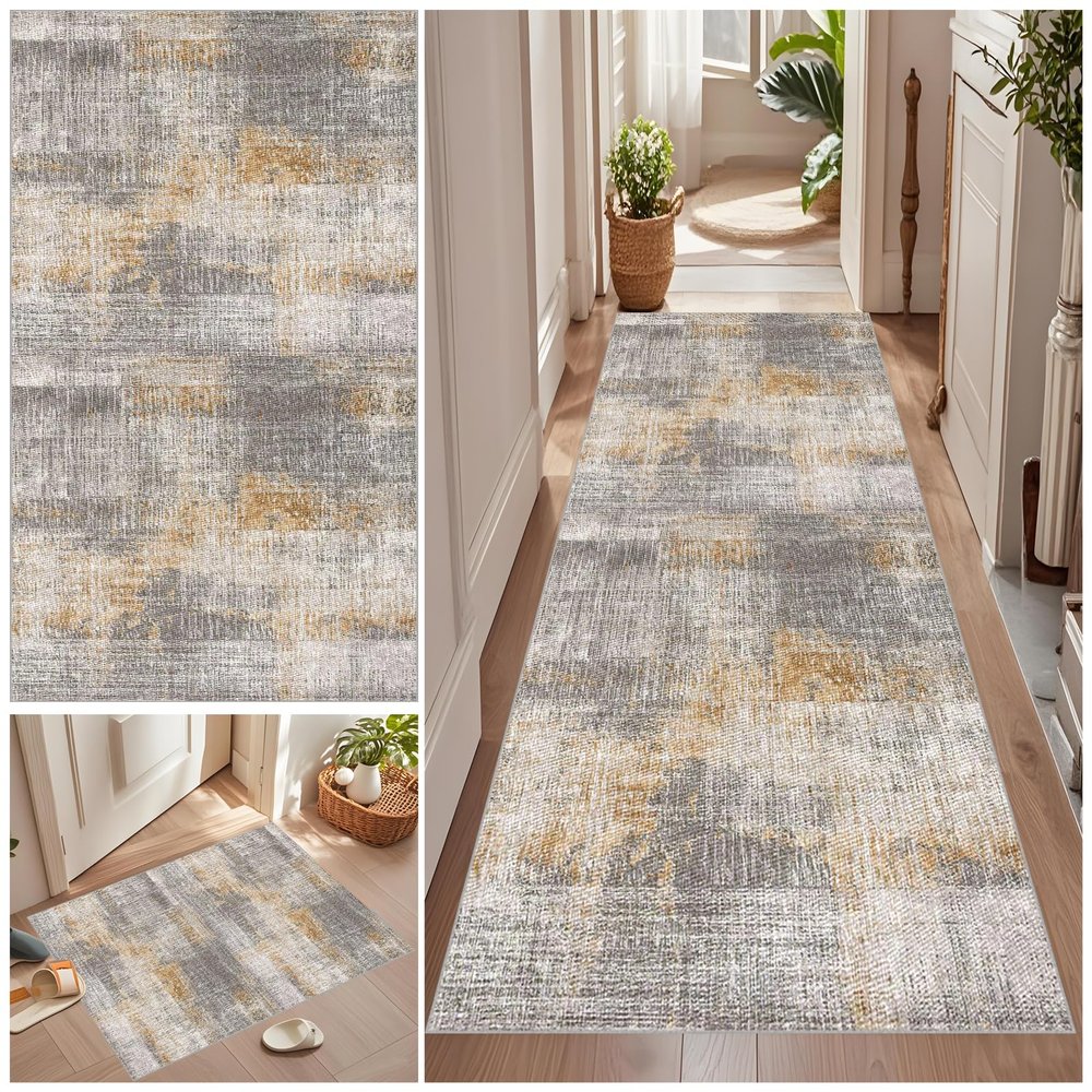 Hallway Runner Rug, Washable and Non-Slip, 50 x 80 cm