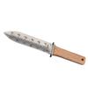 Sosoport Handy Garden Trowel with Ergonomic Wooden Handle, Durable Iron Shaft, and Leather Sheath view 1