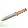 Sosoport Handy Garden Trowel with Ergonomic Wooden Handle, Durable Iron Shaft, and Leather Sheath view 3