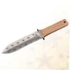 Sosoport Handy Garden Trowel with Ergonomic Wooden Handle, Durable Iron Shaft, and Leather Sheath view 4