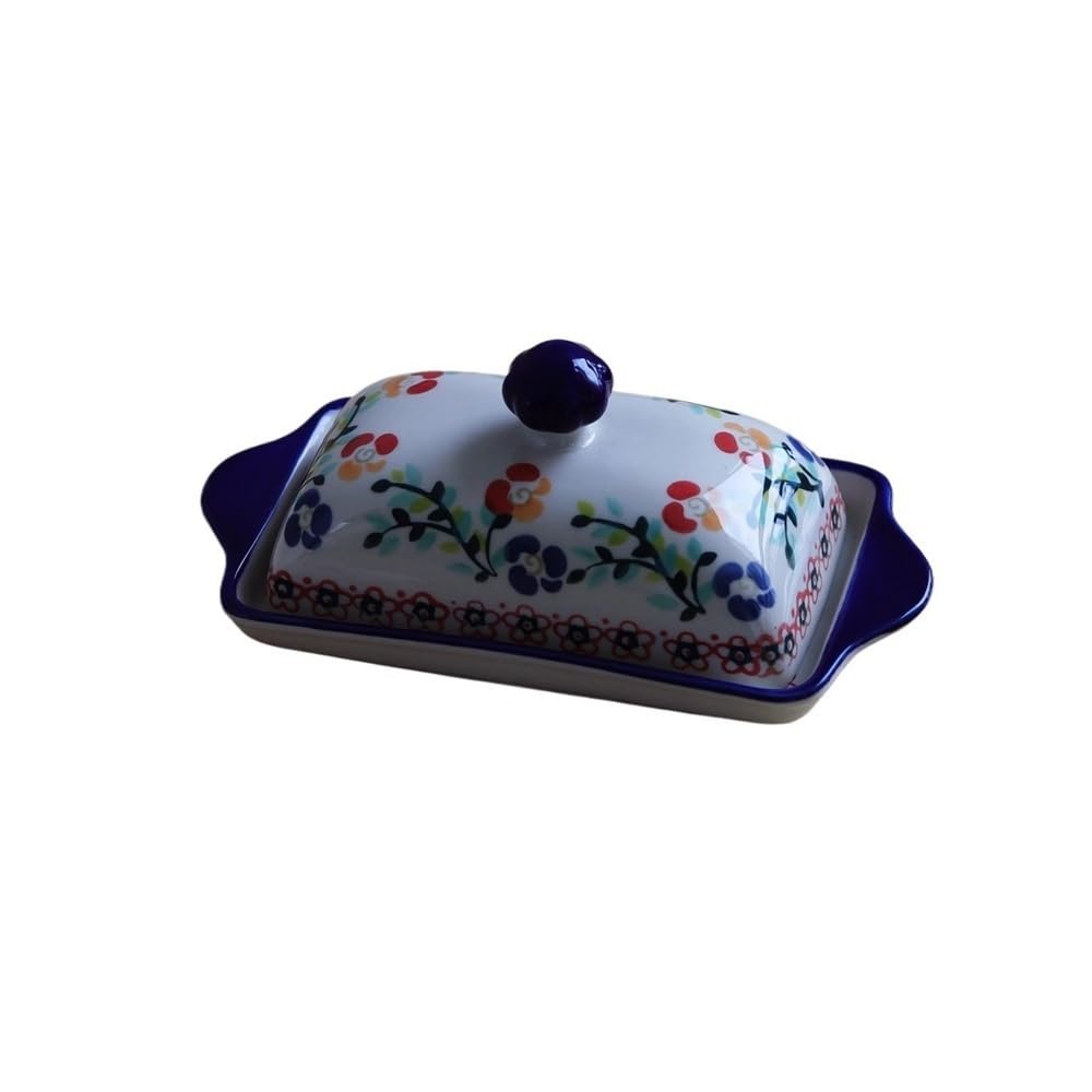 FUHAI-666 Ceramic Butter Dish with Lid