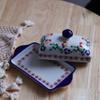 FUHAI-666 Ceramic Butter Dish with Lid view 4
