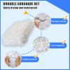White Camouflage Sunshade Net 5 x 10 m (16.4 x 32.8 ft) view 4