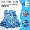 Blue Camouflage Net 5 x 9 m (16.4 x 29.5 ft) for Hunting, Camping & Décor view 4