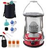 Portable Kerosene Heater and Stove for Indoor, Camping, and Fishing Use, Red view 1