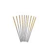 FonFou 10/50-Piece 1.5–3 mm Titanium-Coated HSS Drill Bit Set (10 pcs, 1 mm) view 1
