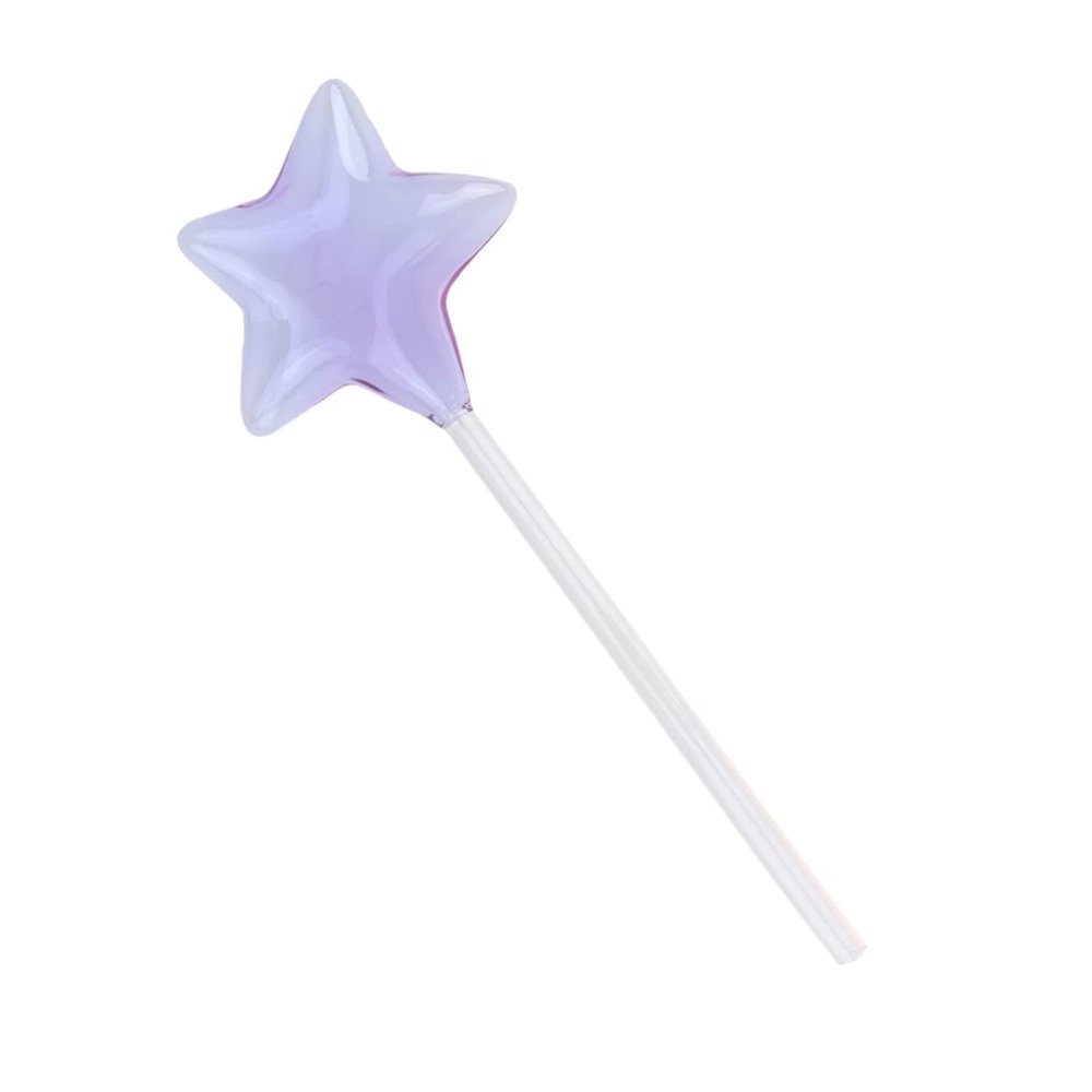 Supvox Star-Shaped Glass Self-Watering Plant Device, 1 pc.