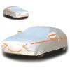 Car Cover for DeTomaso Longchamp (453 x 153 x 129.5 cm), Eco-Friendly, Cotton-Lined, Rain- and Snow-Resistant, Reflective Night Strips view 1