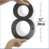 20–30 cm Large Outdoor House Number 6 view 2