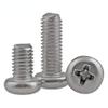 50 pcs. M2 x 4 mm Flat-Head Phillips Screws with Flat Tail, Machine Screws, A2 Stainless Steel (No. 601) (M4 x 14 mm, Round Head) view 1