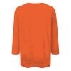 Women's 7/8-Sleeve T-Shirt, Casual, Orange, XL view 3