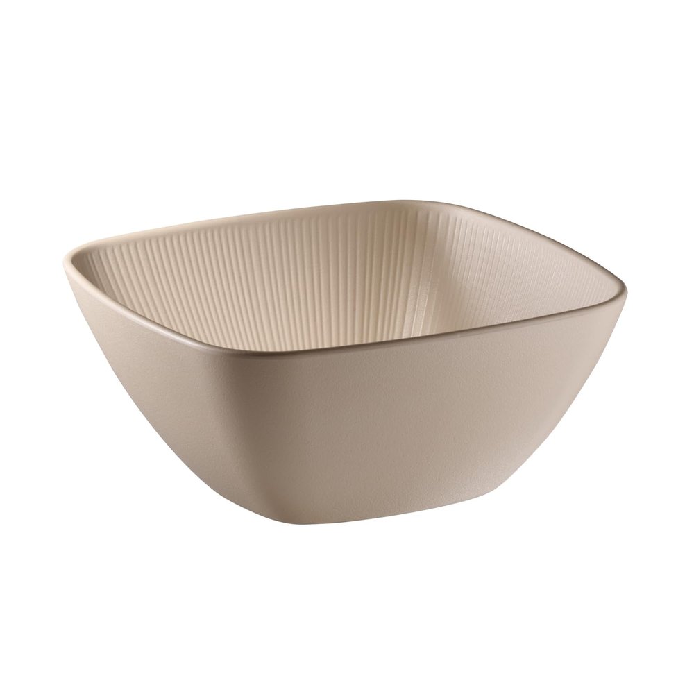 APS 85417 NERO Serving Bowl, Melamine, 3.5 L, 25 x 25 x 11 cm