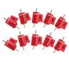 10-Piece Plastic and Metal Chicken Nipple Drinkers for Chicks view 1