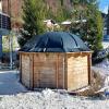 ANKO PLANEN AirDeluxe Inflatable Octagonal Pool Cover, 680 g/m² Truck-Tarpaulin PVC (1360 g/m²) - Sturdy Winter Cover, Light Gray RAL 7035, Pool Interior 365 x 365 cm view 4