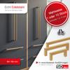 SOTECH 10-Pack Cabinet Handles, E8, 160 mm, Stainless Steel SS201, Gold-Colored Electroplated view 2