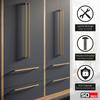 SOTECH 10-Pack Cabinet Handles, E8, 160 mm, Stainless Steel SS201, Gold-Colored Electroplated view 4