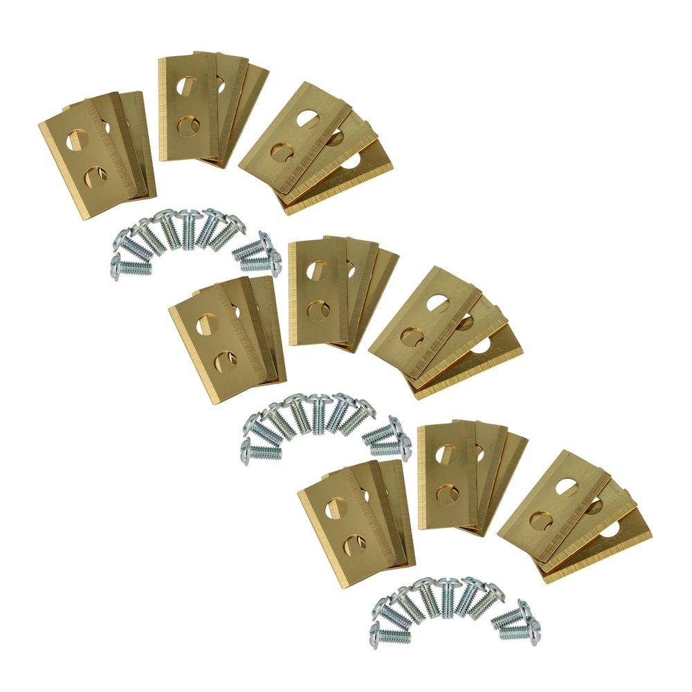 vhbw 27x Replacement Blades Compatible with Kress Mission KR133E, KR172, KR136E