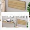Wall-Mounted Folding Table, Fold-Down Desk, Walnut, 60 x 40 cm (24 x 16 in) view 3