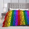 Yaxinduobao Rainbow Gay Pride Throw Blanket, Ultra-Soft Microfleece, 40 x 30 in view 4