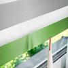 Tom'Shop Double Roller Blind with Screws, White-Gray-Green, 155 x 220 cm view 4