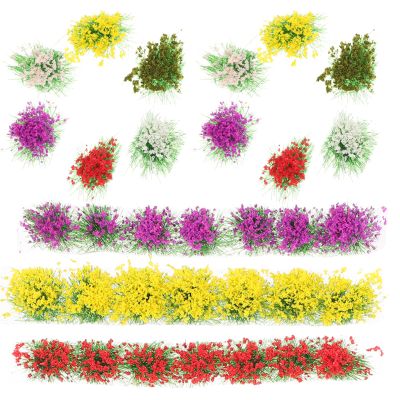DIYEAH Miniature Artificial Flower Cluster Model Decorations